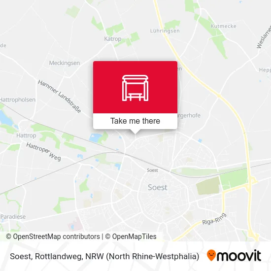 Soest, Rottlandweg map
