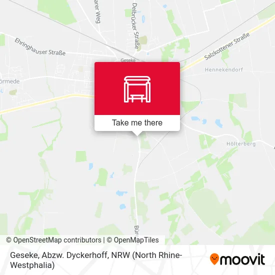 Geseke, Abzw. Dyckerhoff map