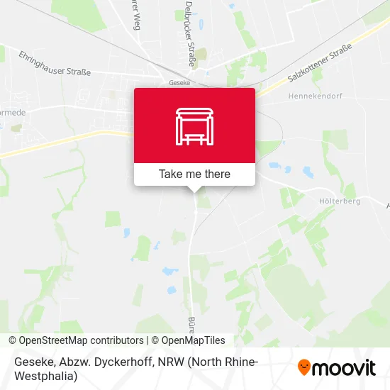 Geseke, Abzw. Dyckerhoff map