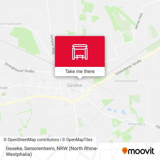 Geseke, Seniorenheim map