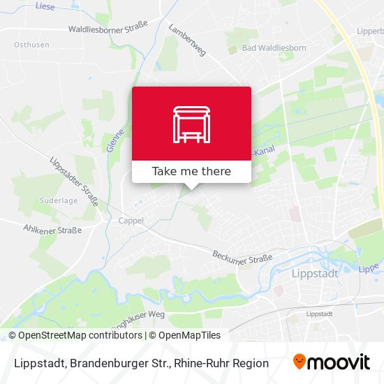 Lippstadt, Brandenburger Str. map