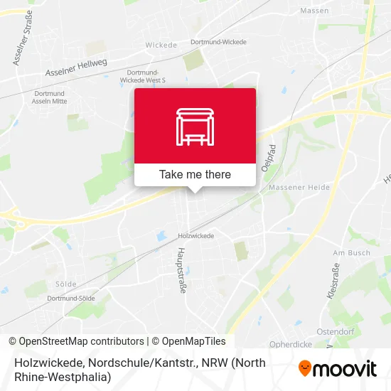 Holzwickede, Nordschule / Kantstr. map