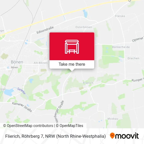 Flierich, Röhrberg 7 map