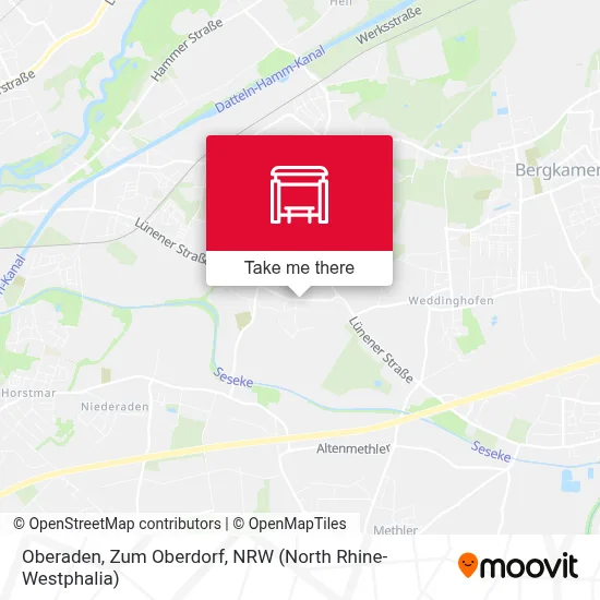 Oberaden, Zum Oberdorf map