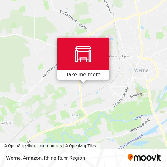 Карта Werne, Amazon