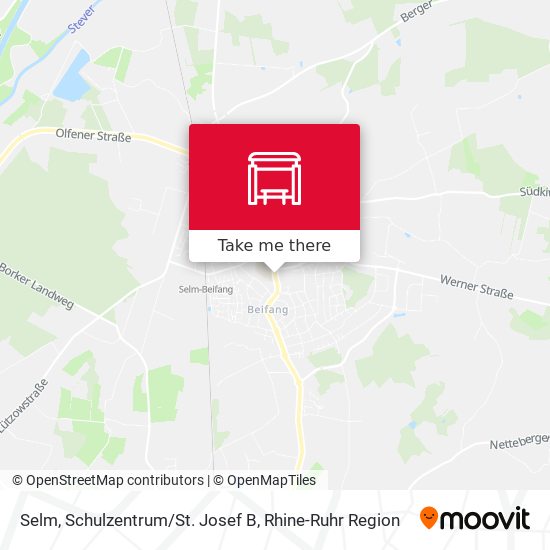 Selm, Schulzentrum/St. Josef B map