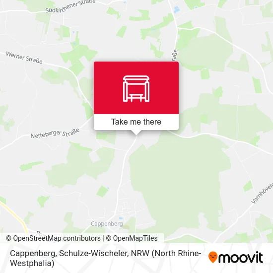 Cappenberg, Schulze-Wischeler map