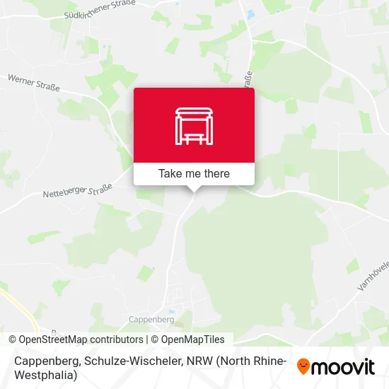 Cappenberg, Schulze-Wischeler map