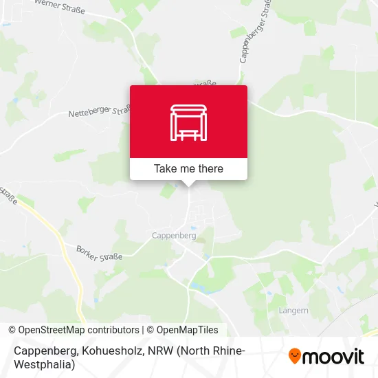 Cappenberg, Kohuesholz map