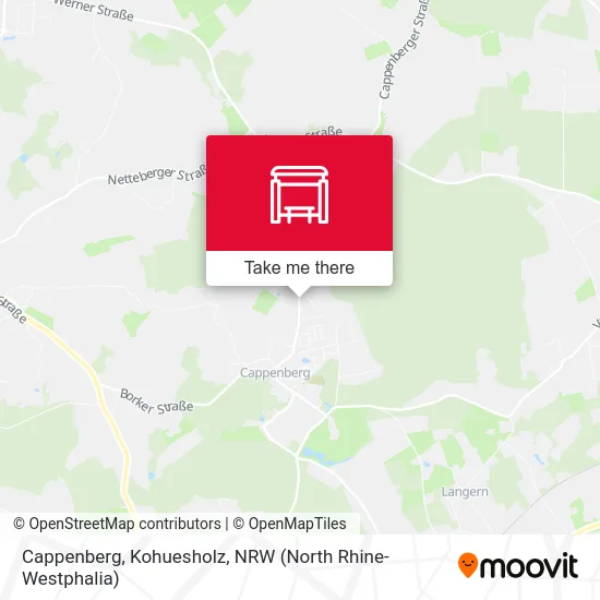 Cappenberg, Kohuesholz map