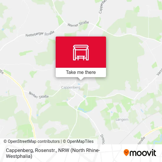 Карта Cappenberg, Rosenstr.