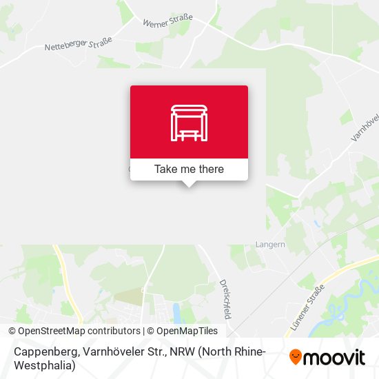 Cappenberg, Varnhöveler Str. map