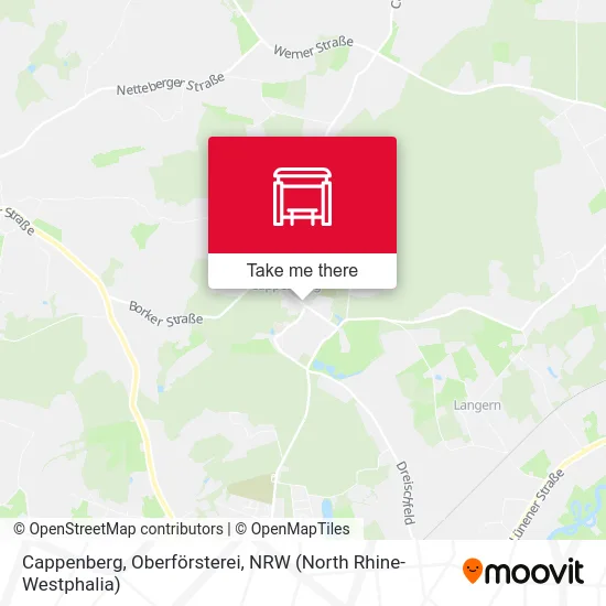 Cappenberg, Oberförsterei map