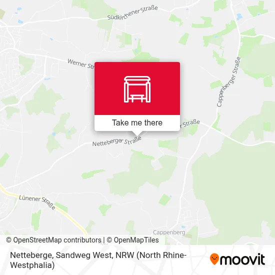 Netteberge, Sandweg West map
