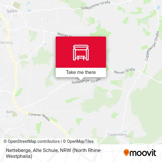 Netteberge, Alte Schule map