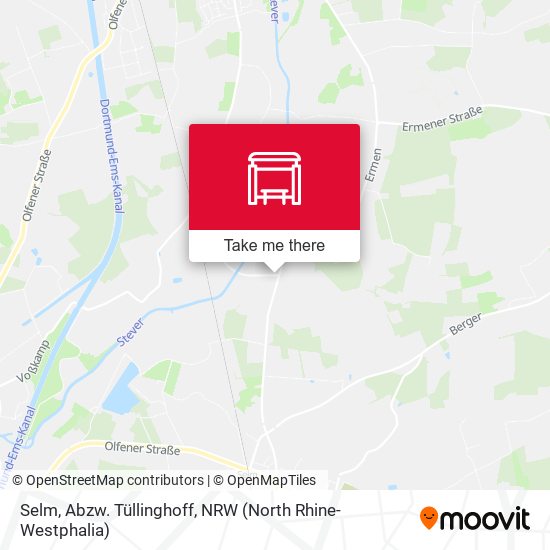 Selm, Abzw. Tüllinghoff map