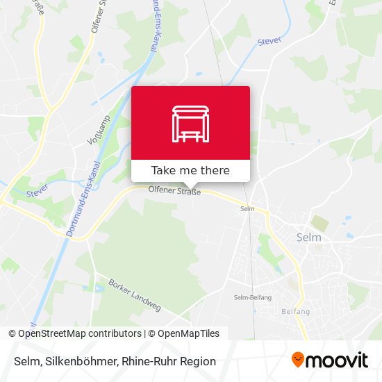 Selm, Silkenböhmer map