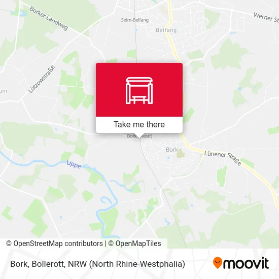Bork, Bollerott map