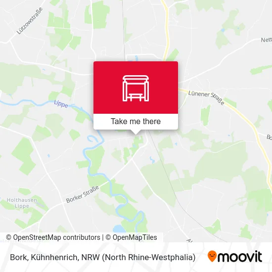 Bork, Kühnhenrich map