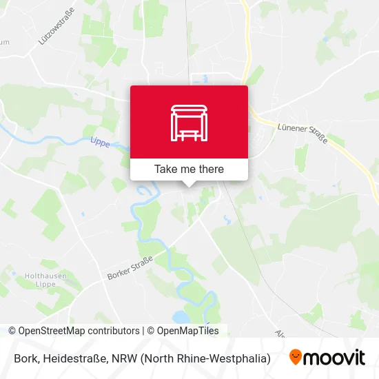 Bork, Heidestraße map