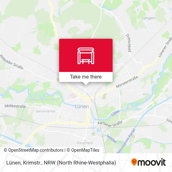 Lünen, Krimstr. map