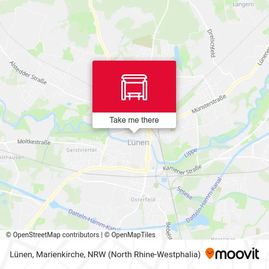 Lünen, Marienkirche map