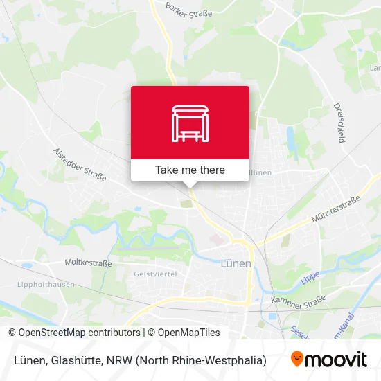 Lünen, Glashütte map