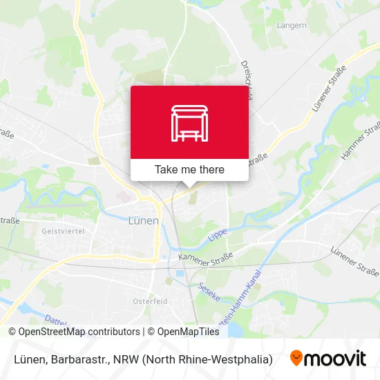 Lünen, Barbarastr. map