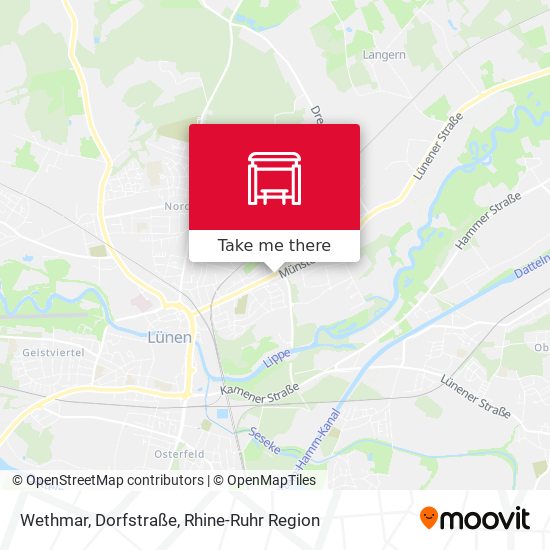 Wethmar, Dorfstraße map