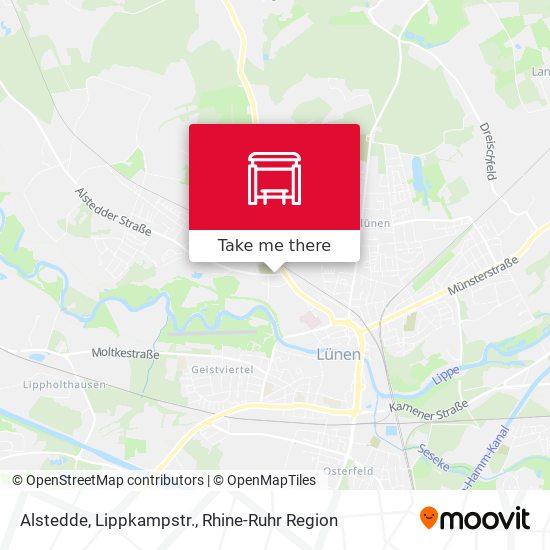 Alstedde, Lippkampstr. map