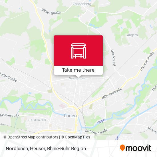 Nordlünen, Heuser map