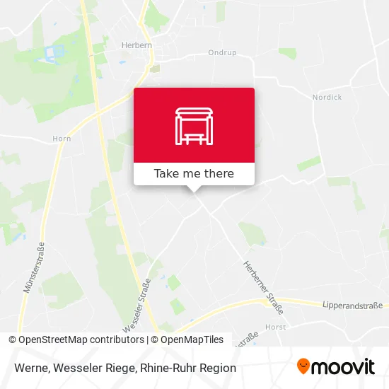 Карта Werne, Wesseler Riege