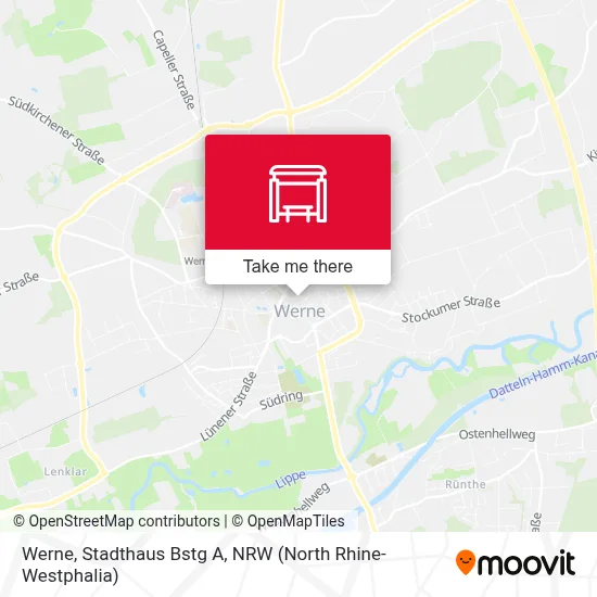 Werne, Stadthaus Bstg A map