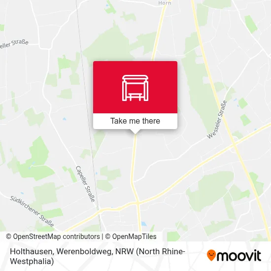 Holthausen, Werenboldweg map
