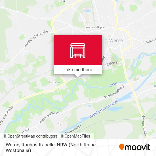 Werne, Rochus-Kapelle map