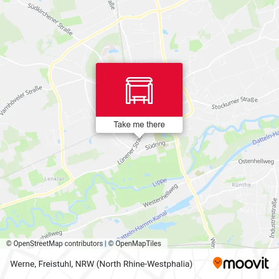 Werne, Freistuhl map