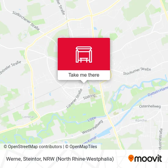 Werne, Steintor map