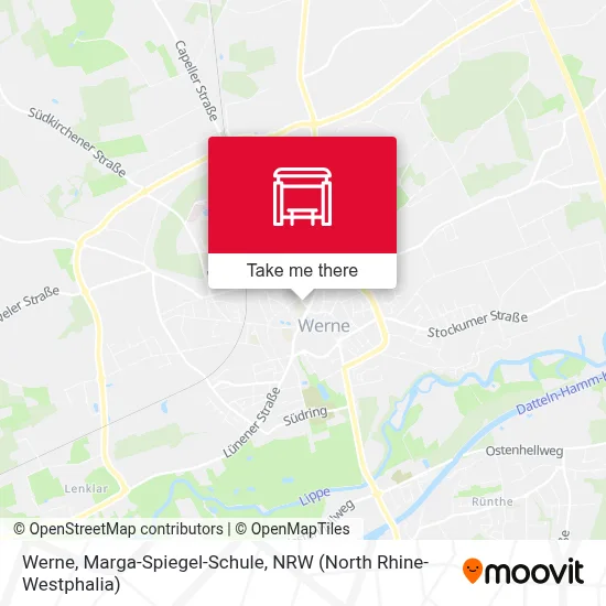 Werne, Marga-Spiegel-Schule map