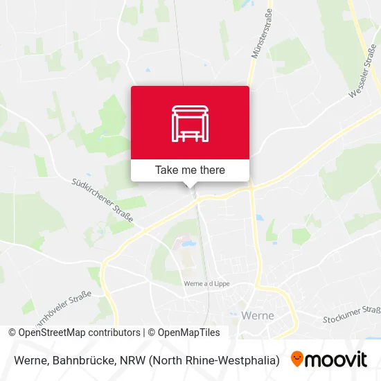 Werne, Bahnbrücke map