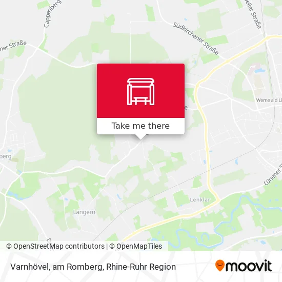 Карта Varnhövel, am Romberg