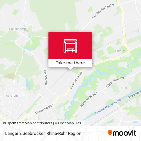 Карта Langern, Seebröcker