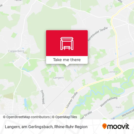 Langern, am Gerlingsbach map