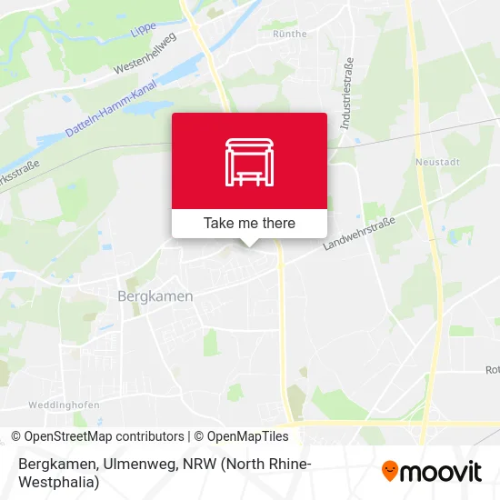 Bergkamen, Ulmenweg map