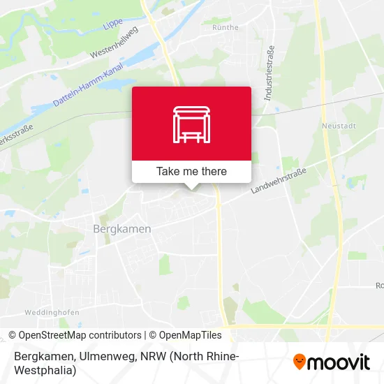 Bergkamen, Ulmenweg map
