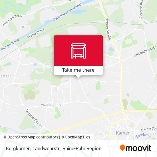 Bergkamen, Landwehrstr. map