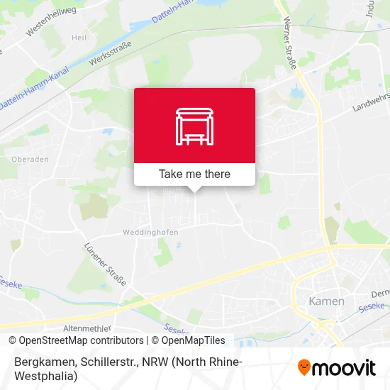 Bergkamen, Schillerstr. map