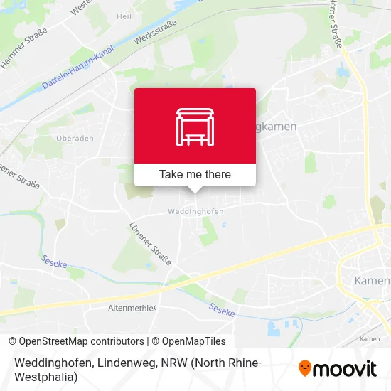 Weddinghofen, Lindenweg map