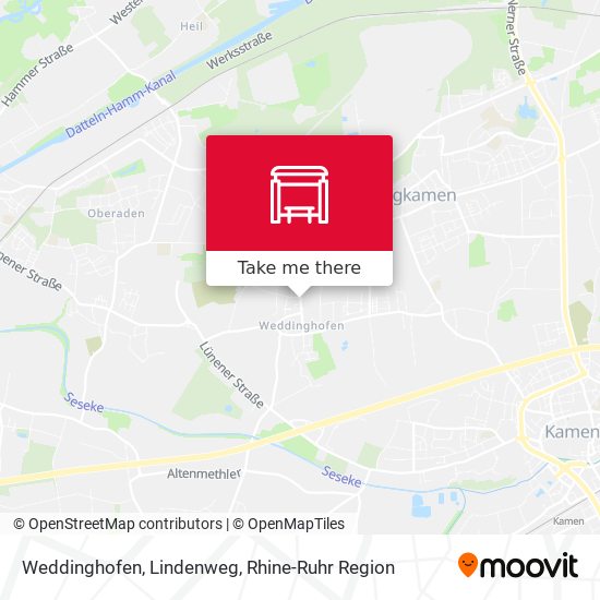 Weddinghofen, Lindenweg map