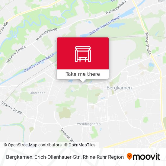 Bergkamen, Erich-Ollenhauer-Str. map