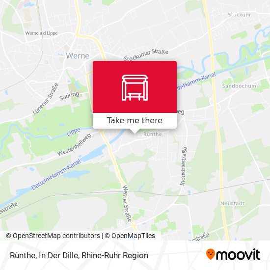 Rünthe, In Der Dille map